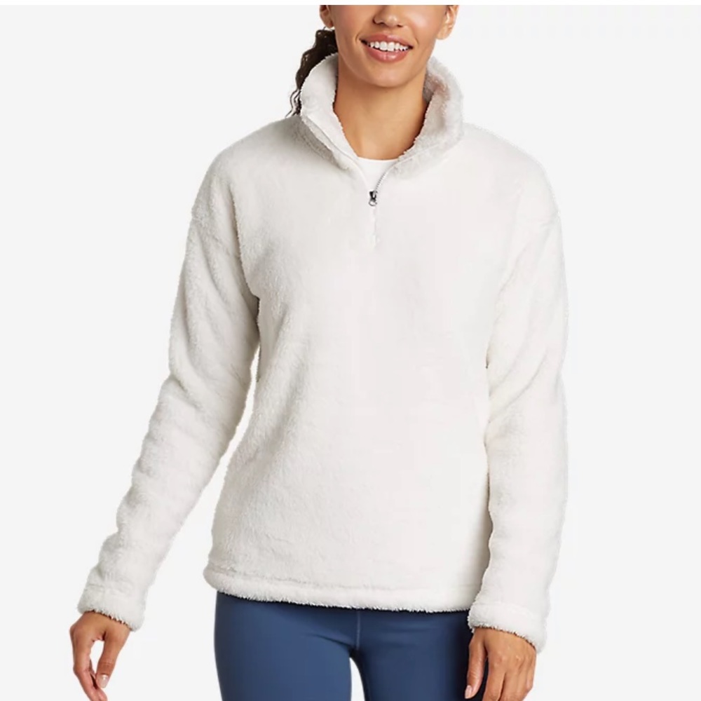 Quest Plush 2.0 1/4-Zip-Snow